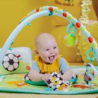BRIGHT STARTS Deka na hranie s aktivitami Oball Grip & Kick™ 0m+