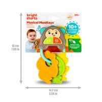 BRIGHT STARTS Hračka hudobná kľúče MonKeys™ 6m+