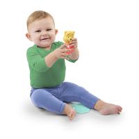 BRIGHT STARTS Hryzačka s hrkálkou Winnie the Pooh™ Hunny & Shake™ 2ks, 0m+