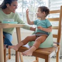 INGENUITY Jedálenská stolička na stoličku My Spot™ Teal 6m+, do 15kg