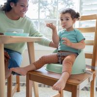 INGENUITY Jedálenská stolička na stoličku My Spot™ Green 6m+, do 15kg