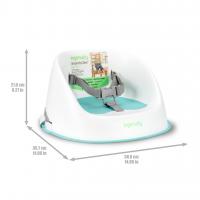 INGENUITY Jedálenská stolička na stoličku Simplicity Seat™ Teal 6m+, do 15kg