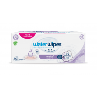 6X WATERWIPES Obrúsky vlhčené Soothing clean 3in1 60 ks (360 ks) 