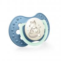 LOVI Cumlík silikónový dynamický Harmony 6-18m chlapec 2 ks