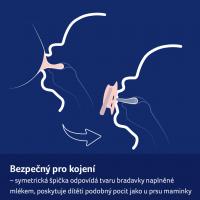LOVI Cumlík silikónový dynamický Harmony 6-18m chlapec 2 ks