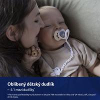 LOVI Cumlík silikónový dynamický Harmony 6-18m chlapec 2 ks