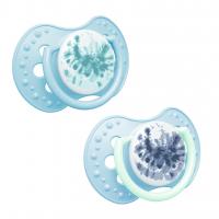 LOVI Cumlík silikónový dynamický Tie dye 18m+ 2ks dievča