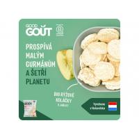 Good Gout BIO Mini ryžové koláčiky s jablkami