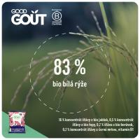 Good Gout BIO Mini ryžové koláčiky s čučoriedkami