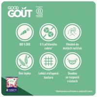 Good Gout BIO Mini ryžové koláčiky s čučoriedkami