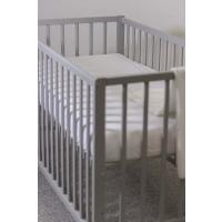 PETITE&MARS Napínacia plachta nepremokavá Soft Dream Dry 120 x 60 Grey