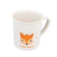 CANPOL BABIES Hrnček plastový CUTE ANIMALS - líška 170 ml