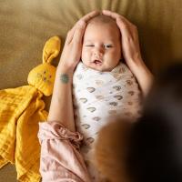 PETITE & MARS Sada plienok bambusová mušelínová 3ks Moussy Llama Vibes 68 x 68 cm