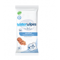 WATERWIPES Obrúsky vlhčené Hydrating clean with aloe vera 3in1 60 ks 