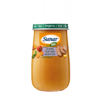 Sunar BIO príkrm ZELENINA, TEĽACIE MÄSO