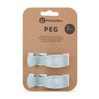 PETITE&MARS Štipec Peg na kočík (2 ks) Green