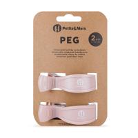 PETITE&MARS Štipec Peg na kočík (2 ks) Rose