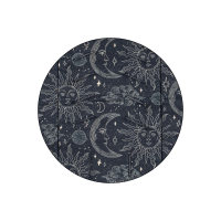 PETITE&MARS Vložka do kočíka Foamy Cosmic Night