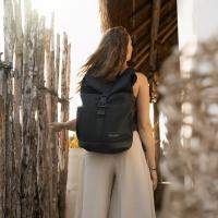 PETITE&MARS Batoh prebaľovací na kočík Jackob Absolute Black