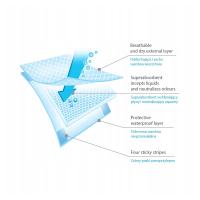 BABYONO Podložky prebaľovacie pod dieťa 40 x 60 cm, 20ks + 2ks zadarmo