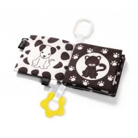 BABYONO Knižka na hranie Black&White