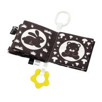 BABYONO Knižka na hranie Black&White