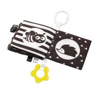 BABYONO Knižka na hranie Black&White