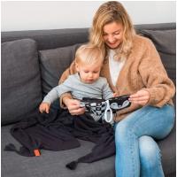 BABYONO Knižka na hranie Black&White