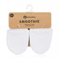 PETITE&MARS Rukavičky kojenecké Smoothie Infinity White