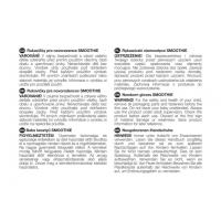 PETITE&MARS Rukavičky kojenecké Smoothie Infinity White