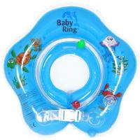 BABY RING Kruh na kúpanie 3-36 m - modrý