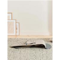 BABYBJÖRN Lehátko Bliss Woven, Sand grey, tmavá šedá konštrukcia