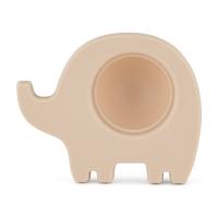 PETITE&MARS Hračka silikónová Elephant Edwin Misty Green 6m+