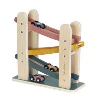 PETITE&MARS Hračka drevená pretekárska dráha Milky Way Wood of Mars 18m+ Aurora Pink