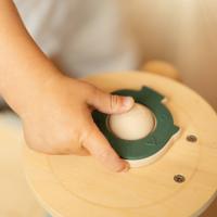 PETITE&MARS Hračka silikónová Fish Fiona Misty Green 6m+