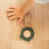 PETITE&MARS Hračka silikónová Fish Fiona Dusty Rose 6m+