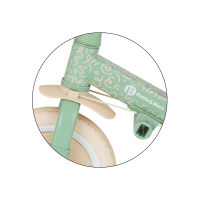 PETITE&MARS Teplomer silikónový digitálny do vody Crab Caleb Dusty Rose 0m+