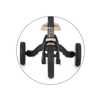 PETITE&MARS Teplomer silikónový digitálny do vody Crab Caleb Dusty Rose 0m+