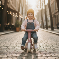 PETITE&MARS Trojkolka multifunkčná 3v1 Bingo Dusty Rose