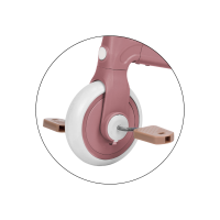 PETITE&MARS Trojkolka multifunkčná 3v1 Bingo Dusty Rose