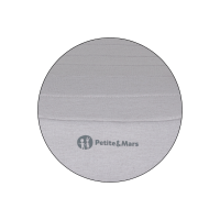 PETITE&MARS Podsedák Zuno Gentle Grey 125 - 150 cm (22-36 kg)