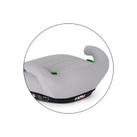 PETITE&MARS Podsedák Zuno Gentle Grey 125 - 150 cm (22-36 kg)