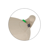 PETITE&MARS Podsedák Zuno Sage Beige 125 - 150 cm (22-36 kg)