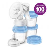 AVENT Manualna odsávačka mlieka Natural + VIA