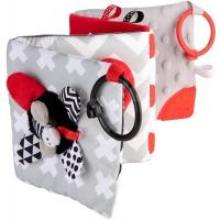 CANPOL BABIES Kontrastná edukatívna knižka Sensory