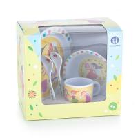 PETITE&MARS Sada plienok bambusová mušelínová 3ks Moussy Whale Song 68 x 68 cm