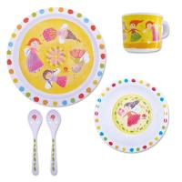 PETITE&MARS Sada plienok bambusová mušelínová 3ks Moussy Whale Song 68 x 68 cm