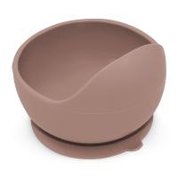 PETITE&MARS Miska silikónová s prísavkou TAKE&MATCH Misty Green 6m+