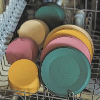 PETITE&MARS Miska silikónová s prísavkou TAKE&MATCH Misty Green 6m+