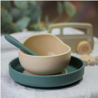 PETITE&MARS Miska silikónová s prísavkou TAKE&MATCH Desert Sand 6m+